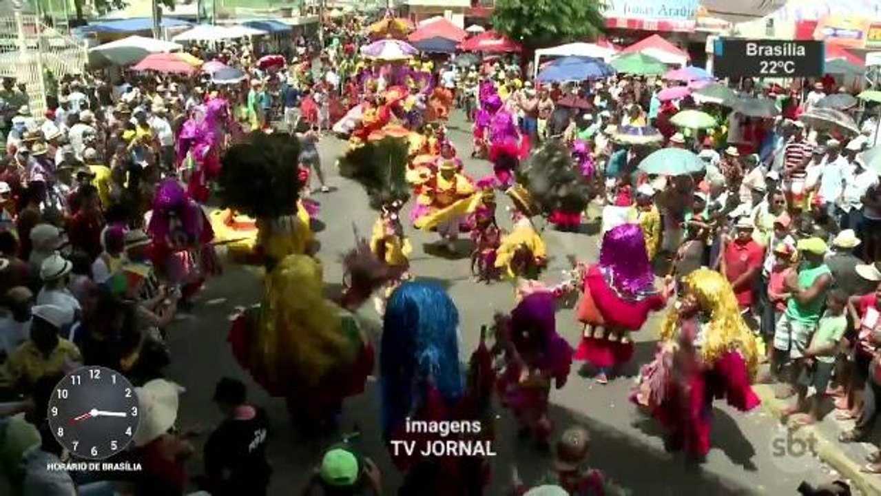 Encontro de maracatus rurais reúne turistas de todo o país em Nazaré da Mata