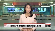 Constitutional Court hears closing arguments in impeachment trial