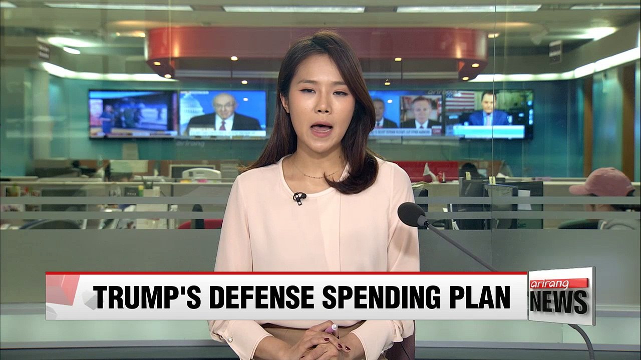 President Trump seeks to increase defense spending by $54 billion