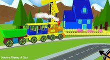 Learn Train Colors in Learning Video Cartoon | Colours Train For Children | Nursery Rhymes Songs