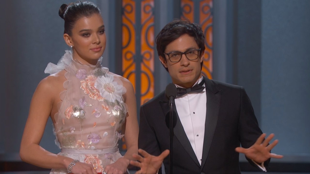 Gael Garcia Bernal contra el muro en los Oscars 2017