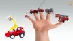 Finger Family Nursery Rhymes for Children Fire Truck Cartoons | Fire Truck Finger Family Rhymes