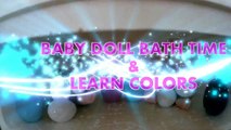 Jono Baby Doll Happy Bathtime With Turtles Toys Baby Doll Bath Time & Learn Colors BABY DOLL