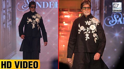 Amitabh Bachchan's Grand Walk On The Ramp