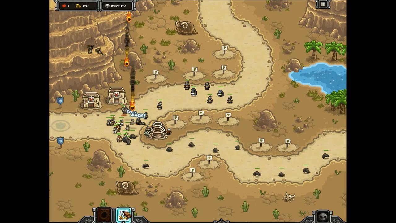 Kingdom Rush Frontiers - [Heroic] - Sape Oasis