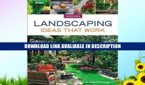 Best PDF Landscaping Ideas that Work (Taunton s Ideas That Work) Free ePub Download
