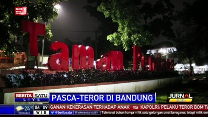 Penjagaan Taman Pendawa dan Kantor Kelurahan Arjuna Diperketat