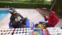 BEST COCA COLA VS PEPSI CHALLENGE! w_ Spiderman Joker & Hulk Toys Kids Children Movies in Real Life-KMjbZGU2AJ4