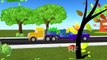 ABC песни для детей, песни для грузовиков | алфавит 3D | обучения ABC детские стишки песни