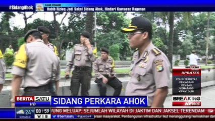 Polisi Ajak Massa Jaga Situasi Kondusif Selama Sidang Ahok ke-12