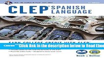 Read CLEP® Spanish Language Book   Online (CLEP Test Preparation) (English and Spanish Edition)