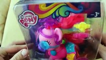 My Little Pony MLP Dulce arco iris Panadería arco iris Power Toy Review con pinkie pie Barbie