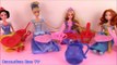 Disney Princess Play Doh Tea Party! Princess Snow White, Merida and Rapunzel!