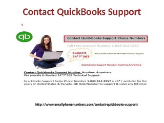 Contact Quickbooks Support