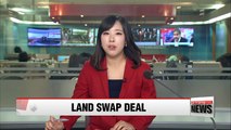 S. Korea's defense ministry and Lotte Group ink THAAD land swap deal