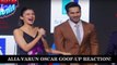 Alia Bhatt And Varun Dhawan's Reaction On Goof-Up At Oscar Awards 2017
