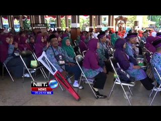 Isak Tangis Puluhan Keluarga Jelang Keberangkatan Jamaah Haji di Sidoarjo - NET5