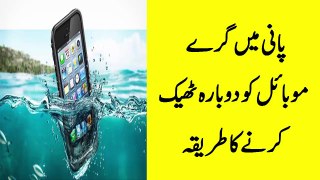 How To Fix A Phone Dropped In Water in urdu|Mobile phone news updates