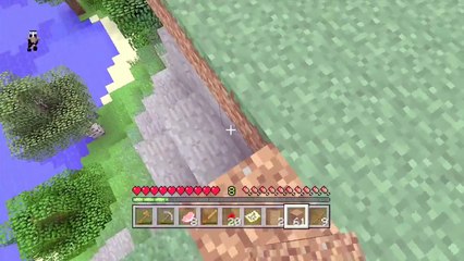 Minecraft Xbox Survival -  Starting The House - ( 2)