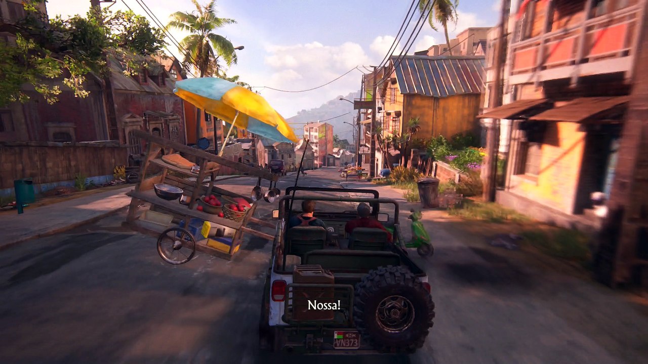 Uncharted 4:Muita ação de jipe.Parte 1,capítulo 11.