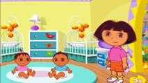 Dora the Explorer Episodes for Children in English Doras Playtime With The Twins - Nick jr Kids