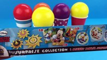 Balls Surprise Cups Hello Kitty Disney Cars Minnie Mouse Donald Duck Star Wars Surprise Eggs and Toy