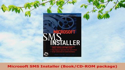 READ ONLINE  Microsoft SMS Installer BookCDROM package