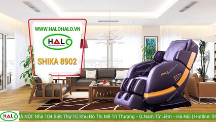 Ghế Massage Toàn Thân SHIKA-8902 tuyệt tác hoàn hảo cho sức khỏe