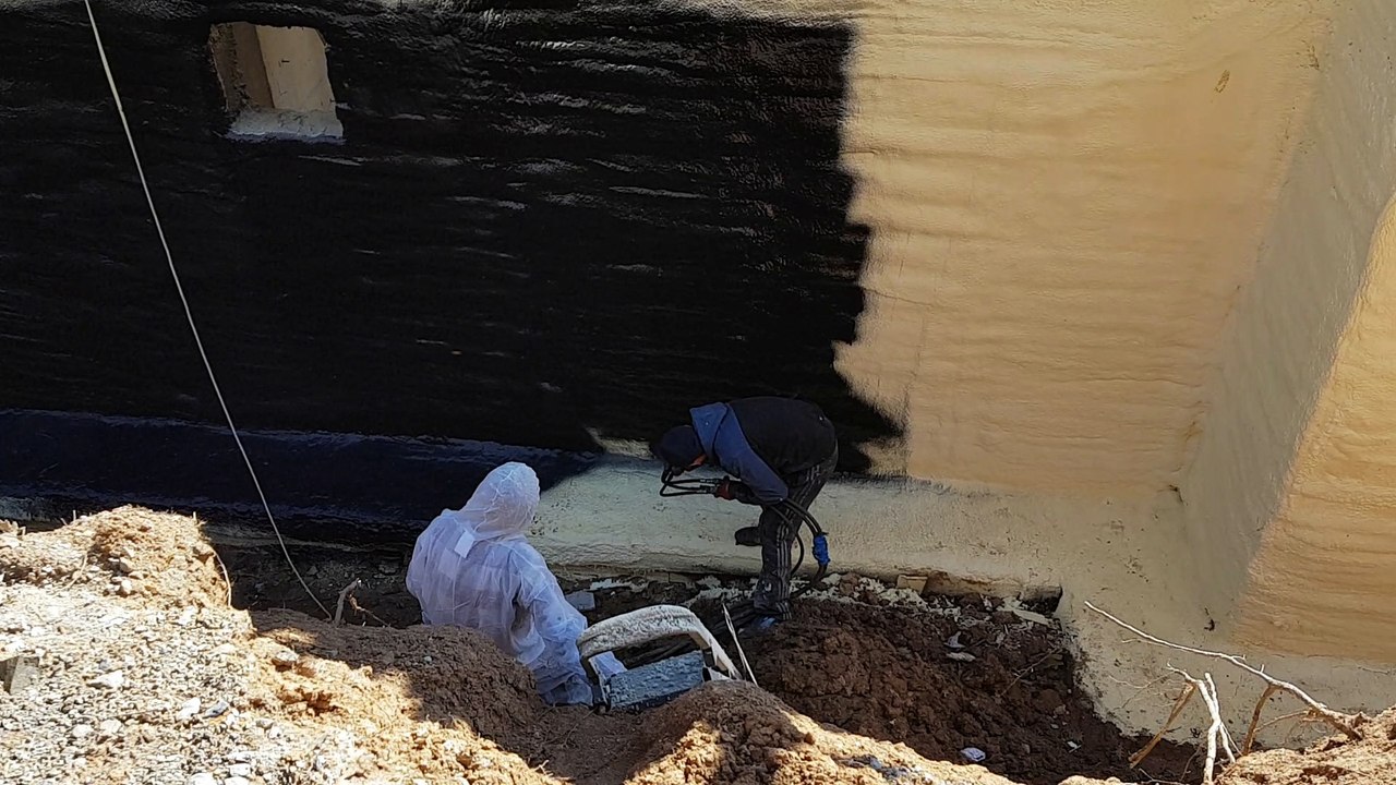 TEMEL PERDE BETON ISI VE SU İZOLASYONU ALINSTECH