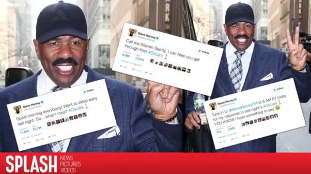 Steve Harvey reagiert auf den Best Picture Patzer bei den Oscars