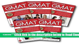 Read Manhattan GMAT Quantitative Strategy Guide Set, 5th Edition (Manhattan GMAT Strategy Guides)