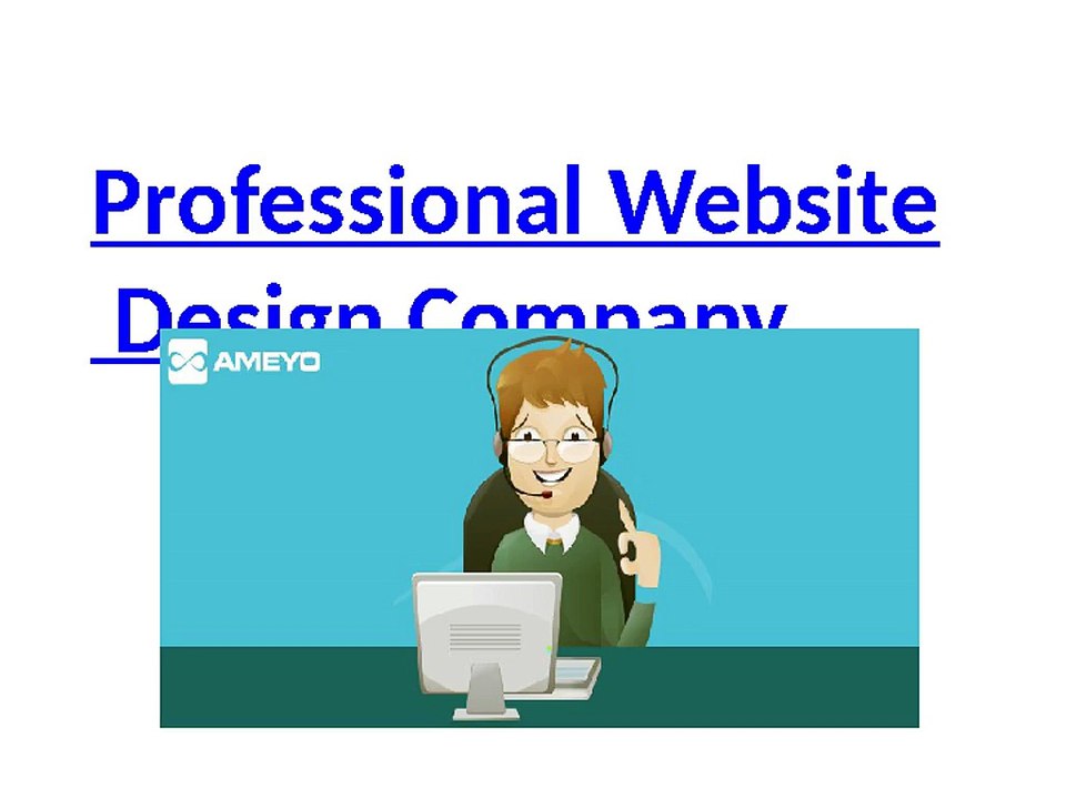 Professional website design company