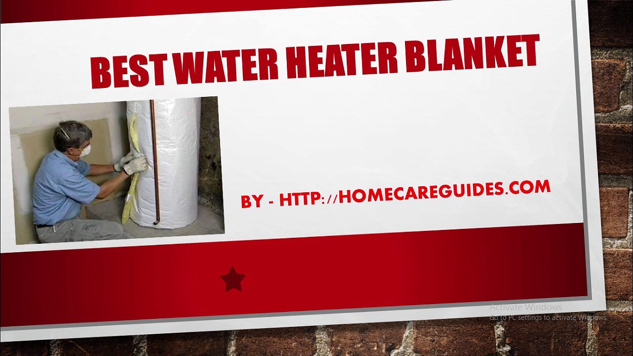 Beat Water Heater Blanket