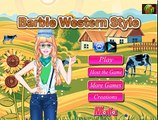 Западный Стиль Барби | лучшие игры для девочек детские игры играть
