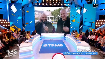 Video herunterladen: Fou rire hier soir pendant un duplex entre Cyril Hanouna et Jérôme Commandeur - Regardez