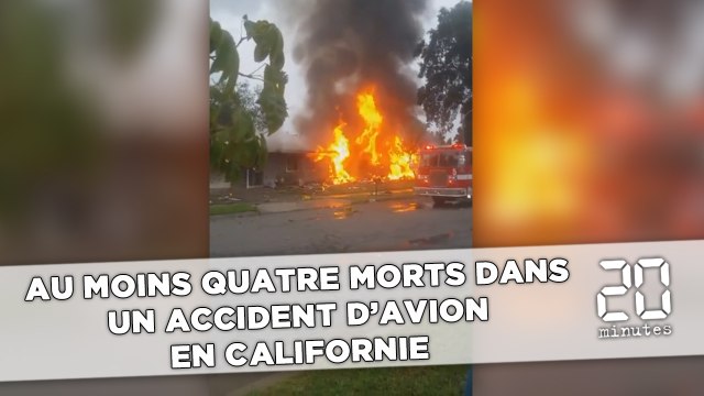 Au moins quatre morts dans un accident d'avion en Californie
