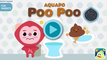 Potty Training For Toddlers | Aquapo Poo Poo Toilet Training Educational Games by Yellepha