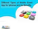 Mobile Event App for Iphones and its Benefits