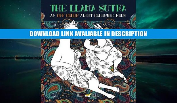 Llama Sutra Coloring Book