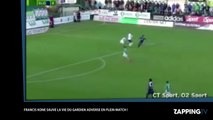 Football : Un joueur sauve la vie du gardien adverse en plein match (Vidéo)