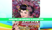 Best PDF Japan: An Adult Coloring Book with Japanese Cultural Designs, Beautiful Asian Women,