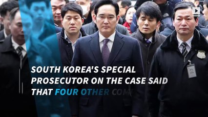 Samsung chief Lee Jae-yong indicted on bribery, embezzlement