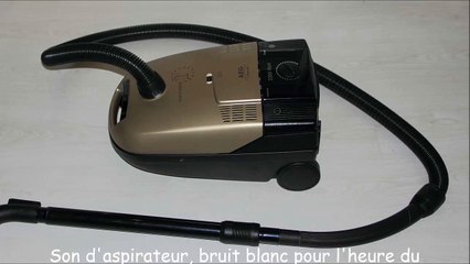 Son d'aspirateur, bruit blanc pour l'heure du coucher des enfants, détente, apaisement, coliques, bébés, nourrissons