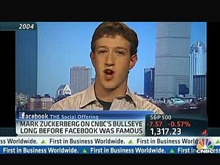Mark Zuckerberg Interview On CNBC From 2004