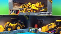 CAT Motorized Job Site Machine Wheel Loader The Mighty Machines Construction Toys