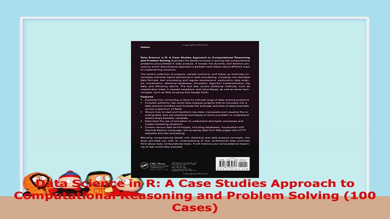 READ ONLINE  Data Science in R A Case Studies Approach to Computational Reasoning and Problem Solving