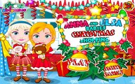 Disney Princess Frozen Anna And Elsa Babies Christmas Shopping And Dress Up Game For Kids