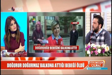 "Vicdansız anne" bebeğini doğurdu ve balkona attı