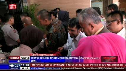 Download Video: Sidang ke-12, Tim Pengacara Ahok Tolak Saksi Ahli