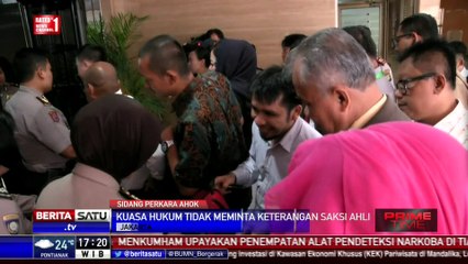 Sidang ke-12, Tim Pengacara Ahok Tolak Saksi Ahli